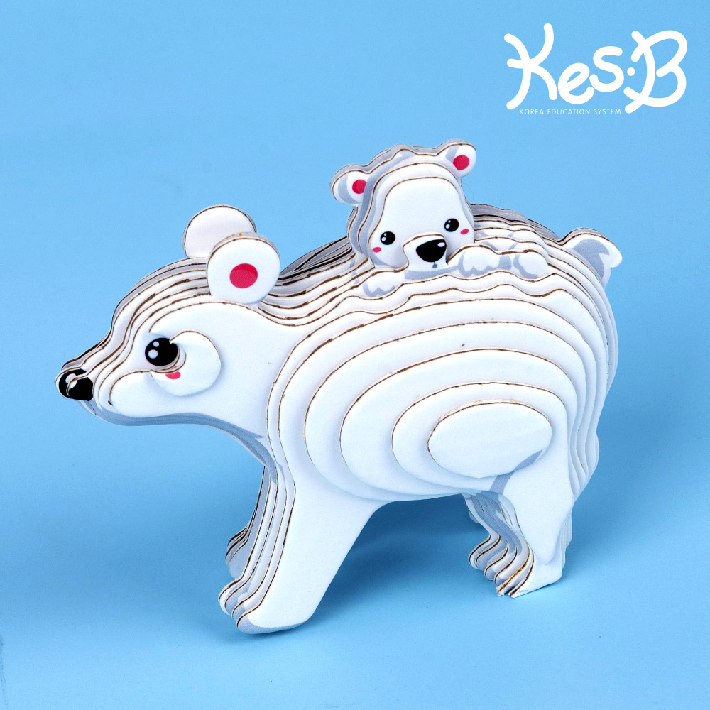 [캐스비]아트스쿨 팝피입체만들기 북극곰(2932)