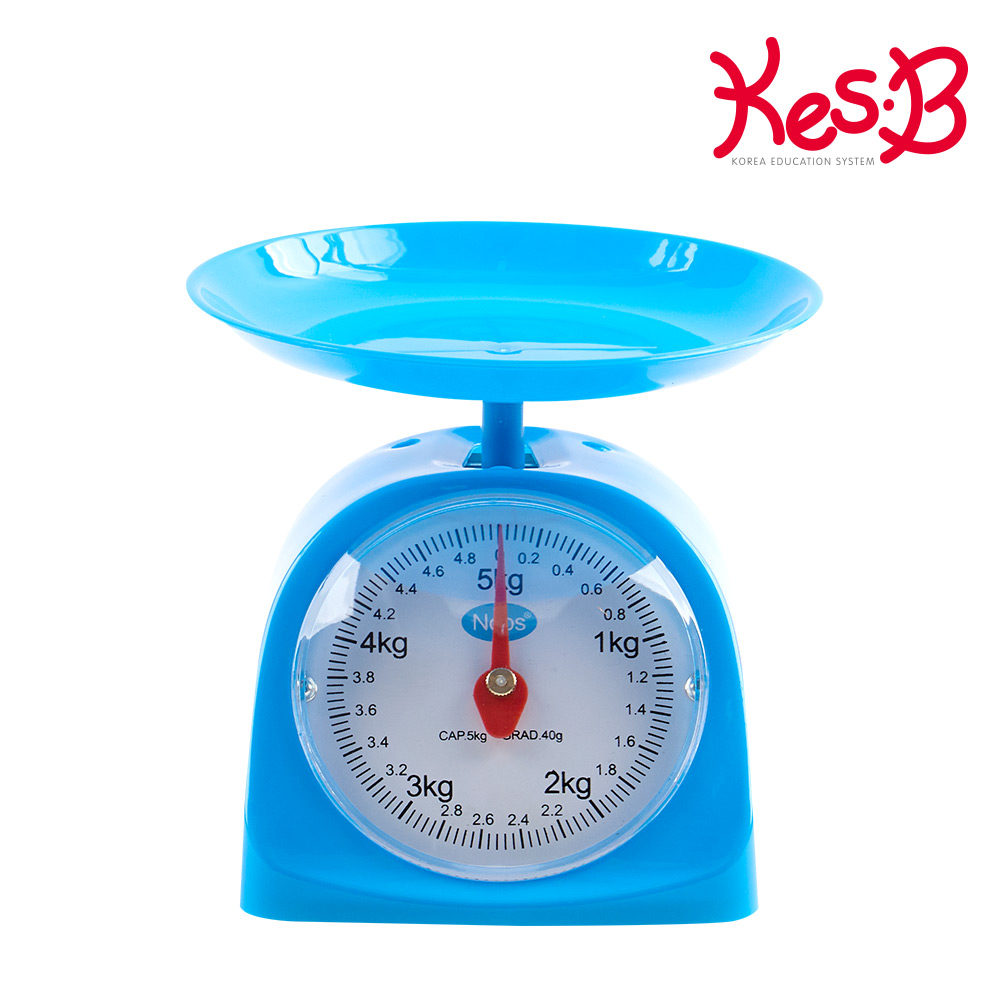 [캐스비]네이처 교육용앉은뱅이저울5kg(2871)
