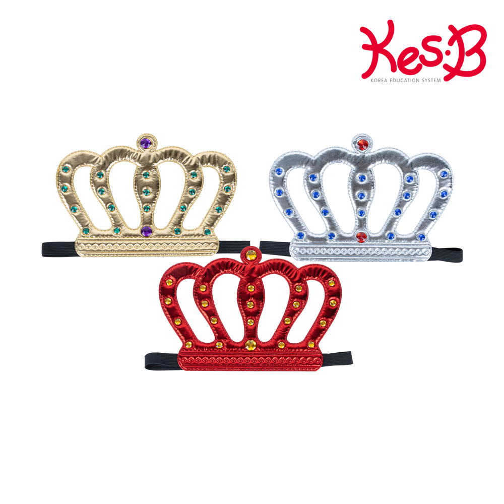 [캐스비]플레이 머리띠형왕관크라운스타일3종(3100)