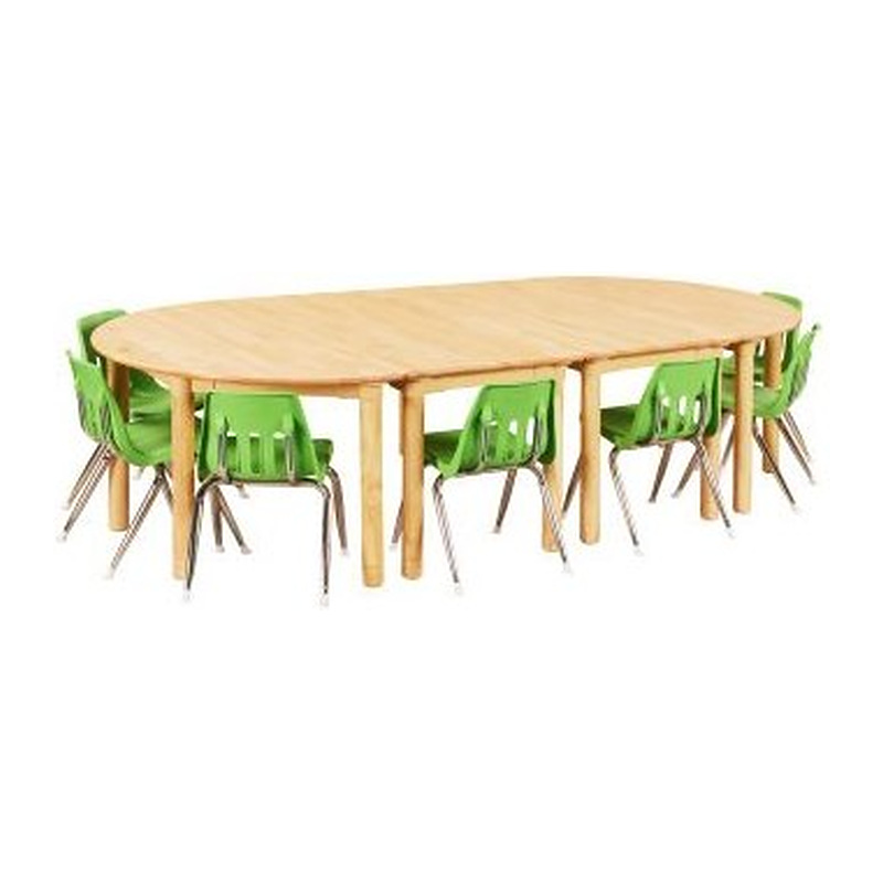 [삼성교구] 자작열린학습대(원목다리)(62cm)